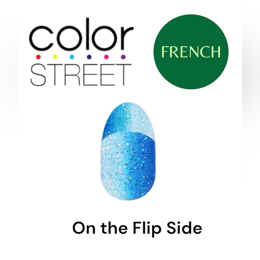 3 FOR $35: COLOR STREET Nail Strips - On the Flip Side